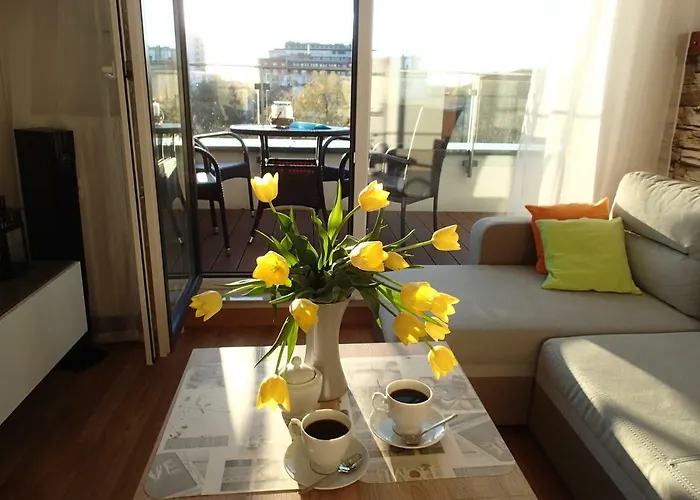 Dla Ciebie Z Tarasem I Garazem Апартаменти Колобжег